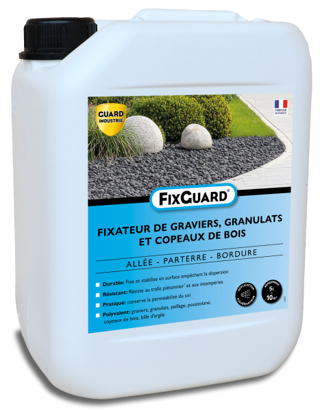 Fixateur de gravier et paillage Fixguard prêt à l'emploi 5L - Zoom2